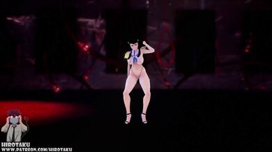 Satsuki Slays with Sexy Dance in Kill la Kill Porn Parody!