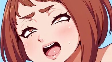 Ochako Uraraka's My Hero Academia Bukkake [Gangbang]