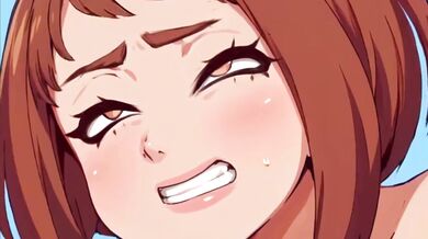 Ochako Uraraka's My Hero Academia Bukkake [Gangbang]