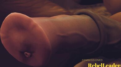 Bull-like Hermaphrodite Self-Pleasure