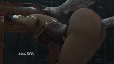 Superheroine Bondage Blowjob Orgy