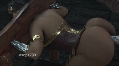 Superheroine Bondage Blowjob Orgy