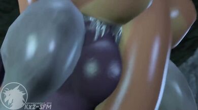Mewtwo and Charizard's Hardcore Throbbing Action!