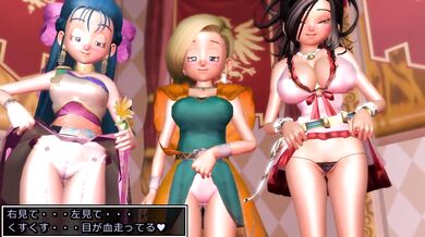 Bianca, Nera and Debora's Hardcore Threesome in DQ5 SPH (Part 1 of Case 8)