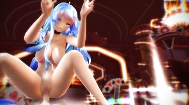 Miku's Sexy Ride in MMD