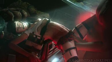 Victoria's Burning Wood [Pussy Splattered with Cum]