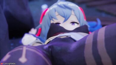 Deep Inside Ganyu's Cave - Curvylonix Unleashed