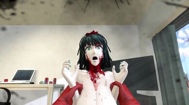 Fubuki's Big Tits Gets Violently Fucked in 'Gurochanop'