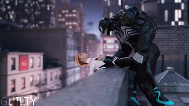 Gangbanged by Spider-Man's Girlfriend and a Symbiote Monster: Guilty Pleasure!