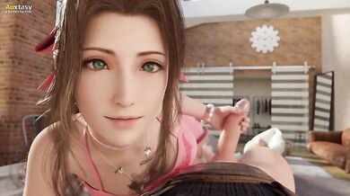 Sultry Aerith Seeks Pleasure in 'Auxtasy'
