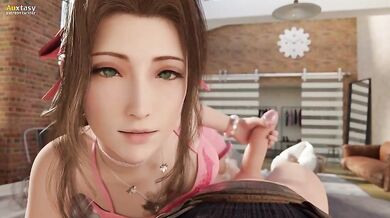 Sultry Aerith Seeks Pleasure in 'Auxtasy'