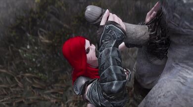 Big Daddy's Powerful Cock Stretches and Fucks Tiny Warrior Princess