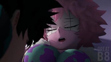 Male Futanari Deku Takes on Greedy Big-Cocked Female Partner in Hardcore Intergalactic Erotic Adventure.