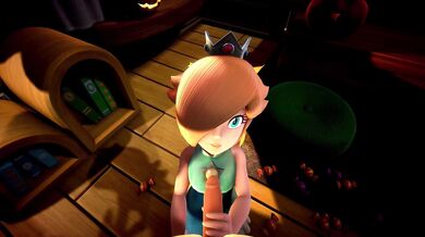 The Masturbation of Rosalina in First Person Perspective (with Clothing)