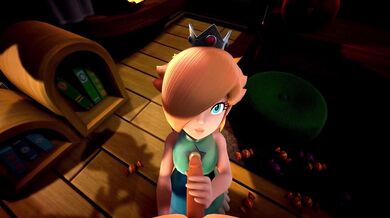 The Masturbation of Rosalina in First Person Perspective (with Clothing)