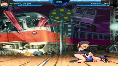 Kuromaru's Sexy Doggy Style Ride with the M.U.G.E.N Erogirl