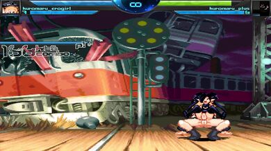Kuromaru's Sexy Doggy Style Ride with the M.U.G.E.N Erogirl