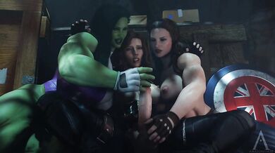 Tranny Orgy Fuckfest