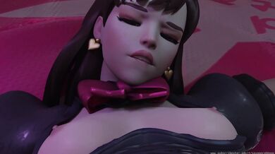 Doomfist's Ferocious Encounter with D.Va Gone Wild [Savagecabbage]