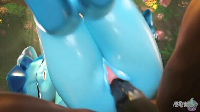Graceful Meet and Fuck with Glaceon in the Woods