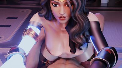 Unleashing Wonder Woman's Hidden Powers Through Explosive Orgasms in This Brand New Hentai Porn Video
