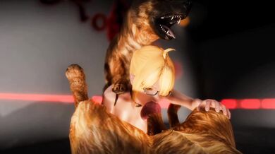 Sexy Teacher Artoria Goes Wild at the Bestiality Nightclub
