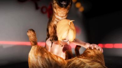 Sexy Teacher Artoria Goes Wild at the Bestiality Nightclub