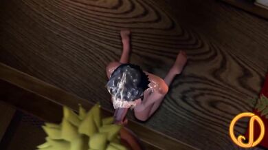 Precious Cum Dumpster: Hinata's Messy Facial [Gang Bang]