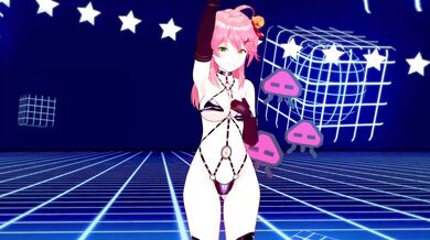 Mind-Blowing Mini Miko Sakura in Haniwa's Dirty Garden