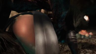 Assassin's Anal Attacked by Troll's Towering Tool in Lost Paradise