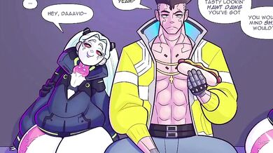 Smutty Beca Gets Riled Up by Nerdy Comic Artist