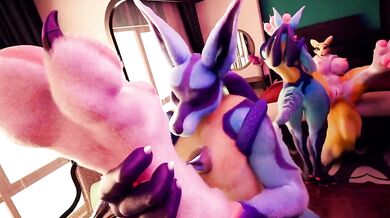 Luscious Lucario's Ravenous Raping of Lovely Licas