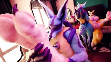Luscious Lucario's Ravenous Raping of Lovely Licas