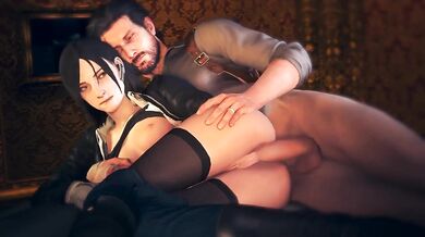 Juli Kidman Gets Double Penetrated by Tentacles in The Evil Within 2 - Hazard3000