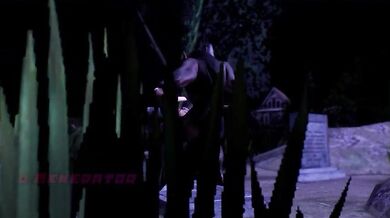 Beastly Ass-Fucking of a Thirsty Vampire [male receiving]