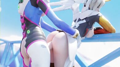 Mercy Doggy Style with D.va - A Yeero Adventure