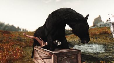 Slutty Girl Gets Huge Dragon Dick Inserts in New Skyrim Series - DragonsCumInsideHer 271