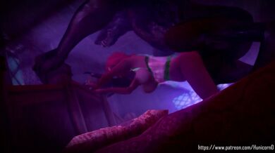 Threesome with Triss and Syanna