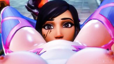 Pharah Dva's Sweltering Sex Slam Dunks