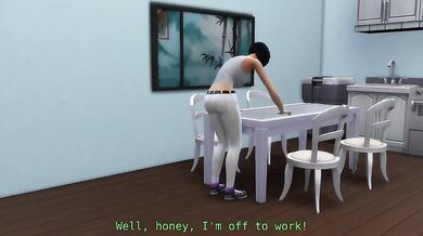 Naughty Milf Seduces Hubby's Friend in 'The Sims 4: Adulterous Housewives'