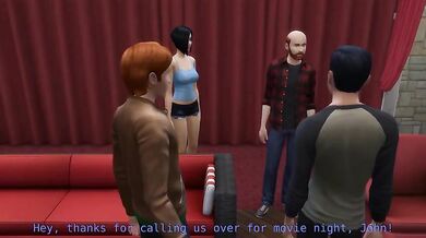 Naughty Milf Seduces Hubby's Friend in 'The Sims 4: Adulterous Housewives'