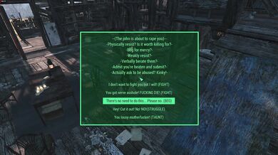 Gigantic Tentacle Monster Fucks Unsuspecting Slut in Public in 'Nuka Ride Mod Tentacus Edition Part 6'