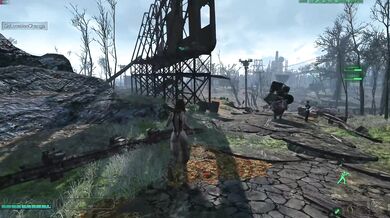 Gigantic Tentacle Monster Fucks Unsuspecting Slut in Public in 'Nuka Ride Mod Tentacus Edition Part 6'