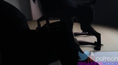 DVA's Boyfriend Gets Cuckolded by the Family Pet