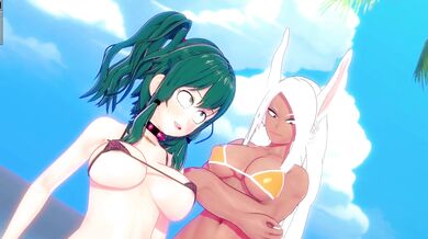Deku Gals with Futanari Ladies: Erotic Eightsome [XXX]