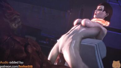 Commander Shepard's Hardcore Bromance with Urdnot Wrex