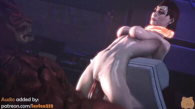 Commander Shepard's Hardcore Bromance with Urdnot Wrex