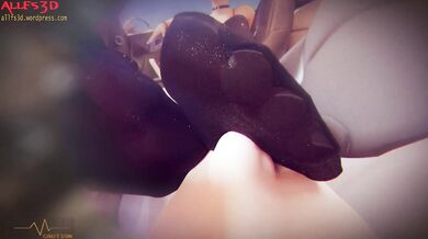 Pantyhose Foot Fetish Fiesta with Ada Wong!