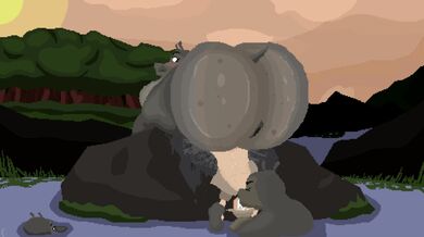 [HD] Gloria's Huge Booty