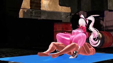 Naughty Nikke Goddess of Victory Gets Nailed by the Mad Hatter